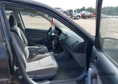 2005 Honda Civic Vp from USA, damaged, VIN 2HGES163251H54348